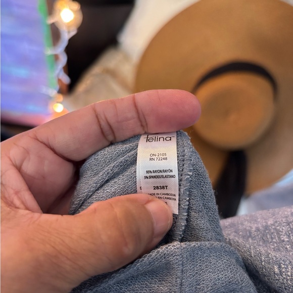 Felina Heather Gray Long Sleeve Top - Picture 7 of 7